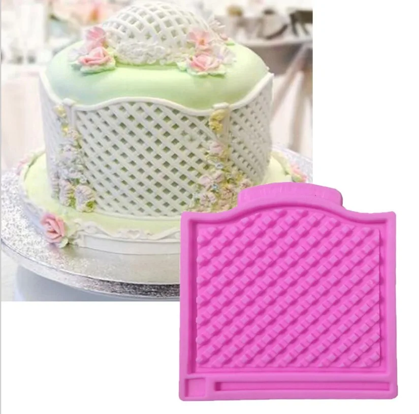 Buy Diamond lattice Shaped Birthday Cake Edge