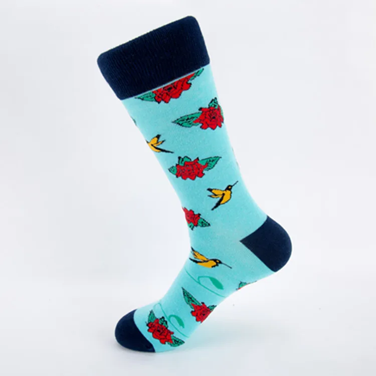 Мужские носки, хлопковые, цветные, Happy Life, носки унисекс, длинные, зимние, теплые, забавные, новинка, сумасшедшие носки, креативные, забавные носки, подарок Ne79020 - Цвет: N