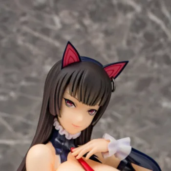 

17cm Sexy Queen Ted Ban Maoniang Squatting Ver 1/6 Scale Painted Model PVC Sexy Decoration Anime Action Figure Cat Ear Doll