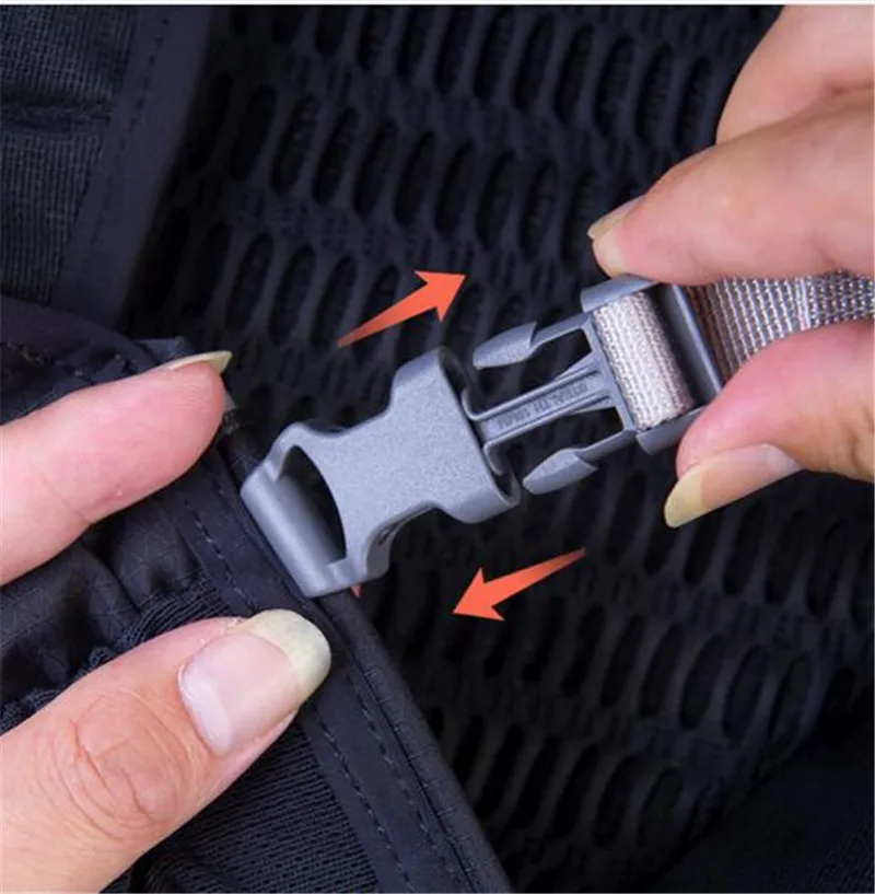 AONIJIE 15L Hydration Backpack Outdoor Sport Vest Running Bag Climbing Running Lightweight Hydration Backpack For  3L Water Bag