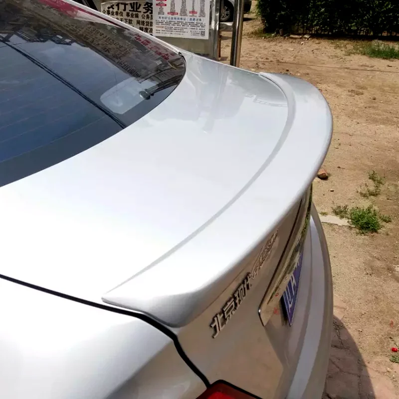 Для hyundai Verna Accent 2010 до высокое качество ABS Материал седан спойлер праймер или любой цвет заднего крыла Спойлер для Verna