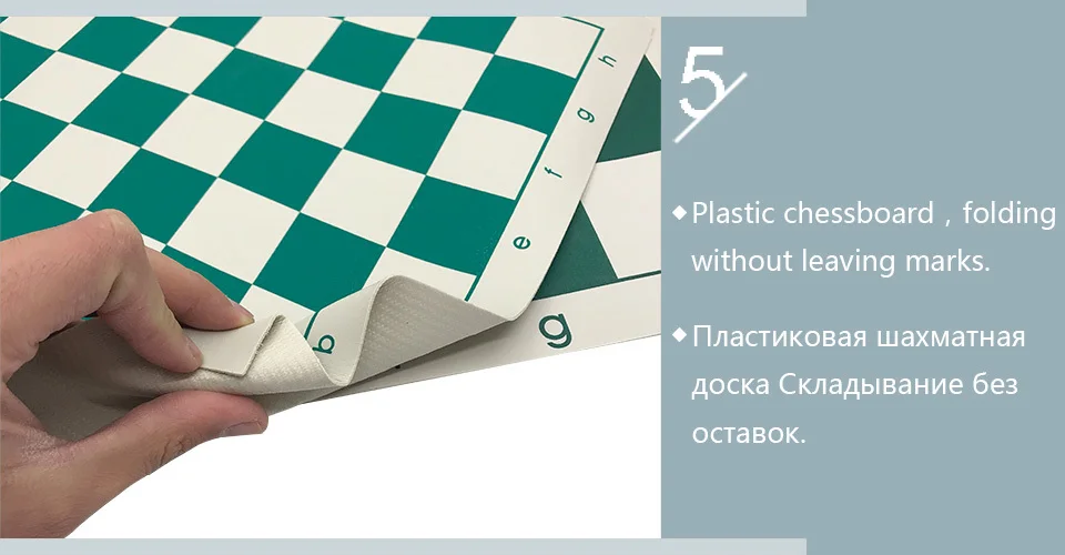 2  (5)Yernea High-quality Chess Games Set Portable Outdoor Sports Chess Games Shoulder Straps Travel Plastic Chess Pieces