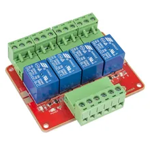 4-Channel DC5V Relay Module with Optocoupler High Level Trigger Expansion Board for Arduino Raspberry Pi DSP AVR PIC ARM