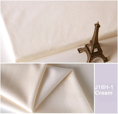 ESSIE HOME 140 см мягкая бархатная велюровая ткань, плюш, скатерть, обивка, ткань для штор, нежный пастельный цвет - Цвет: Cream