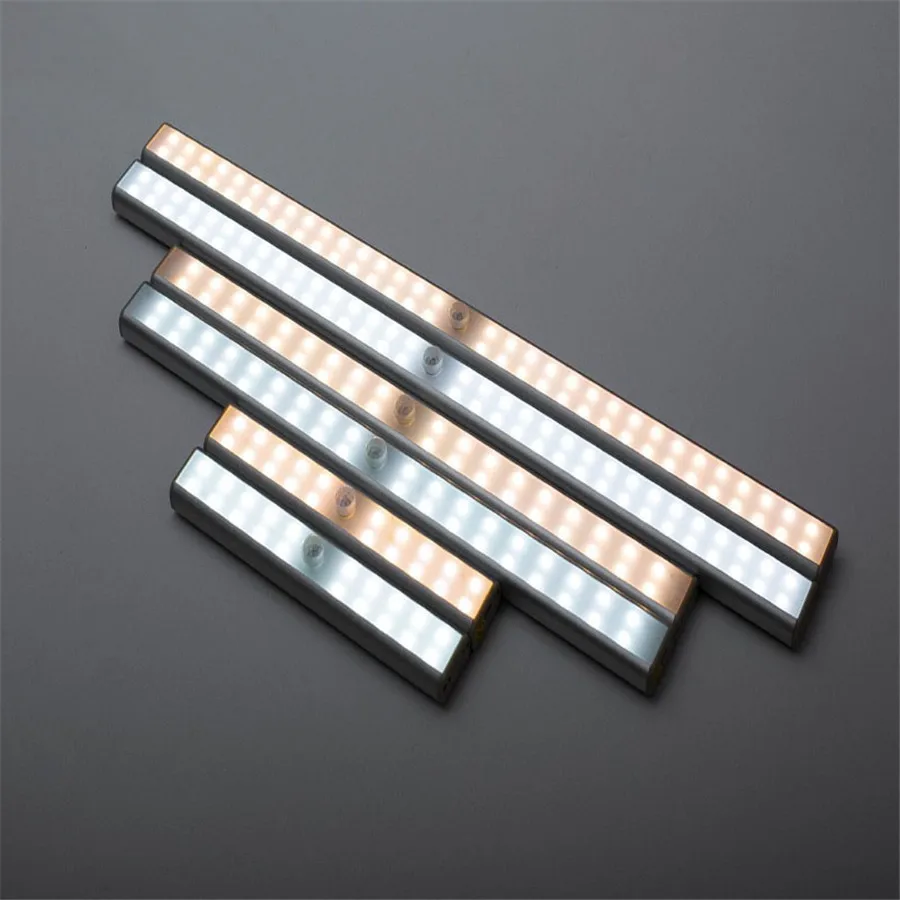 DC5V USB Rechargeable PIR Motion Sensor LED Under Light 20/36