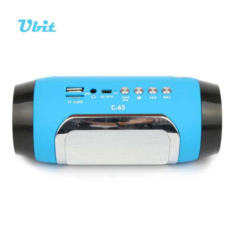 2015 New Brand Ubit  Bluetooth Speaker C-65 Mini Stereo Radio Speakers Wireless Portable Audio MP3 Player For Computer Phone