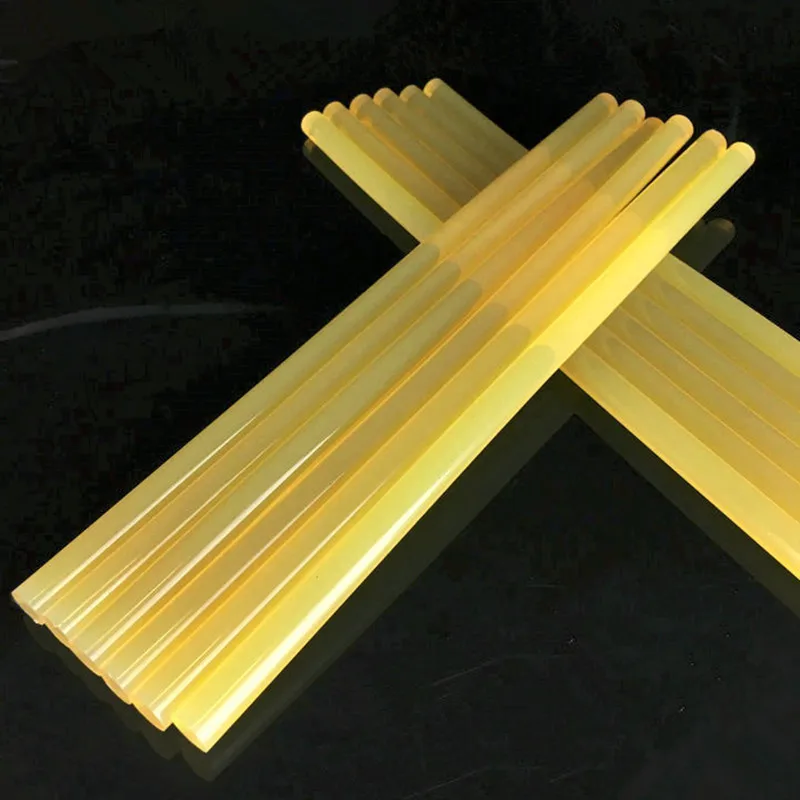 11MM * 270MM Yellow Hot Melt Glue Sticks for Electric Glue Gun Craft