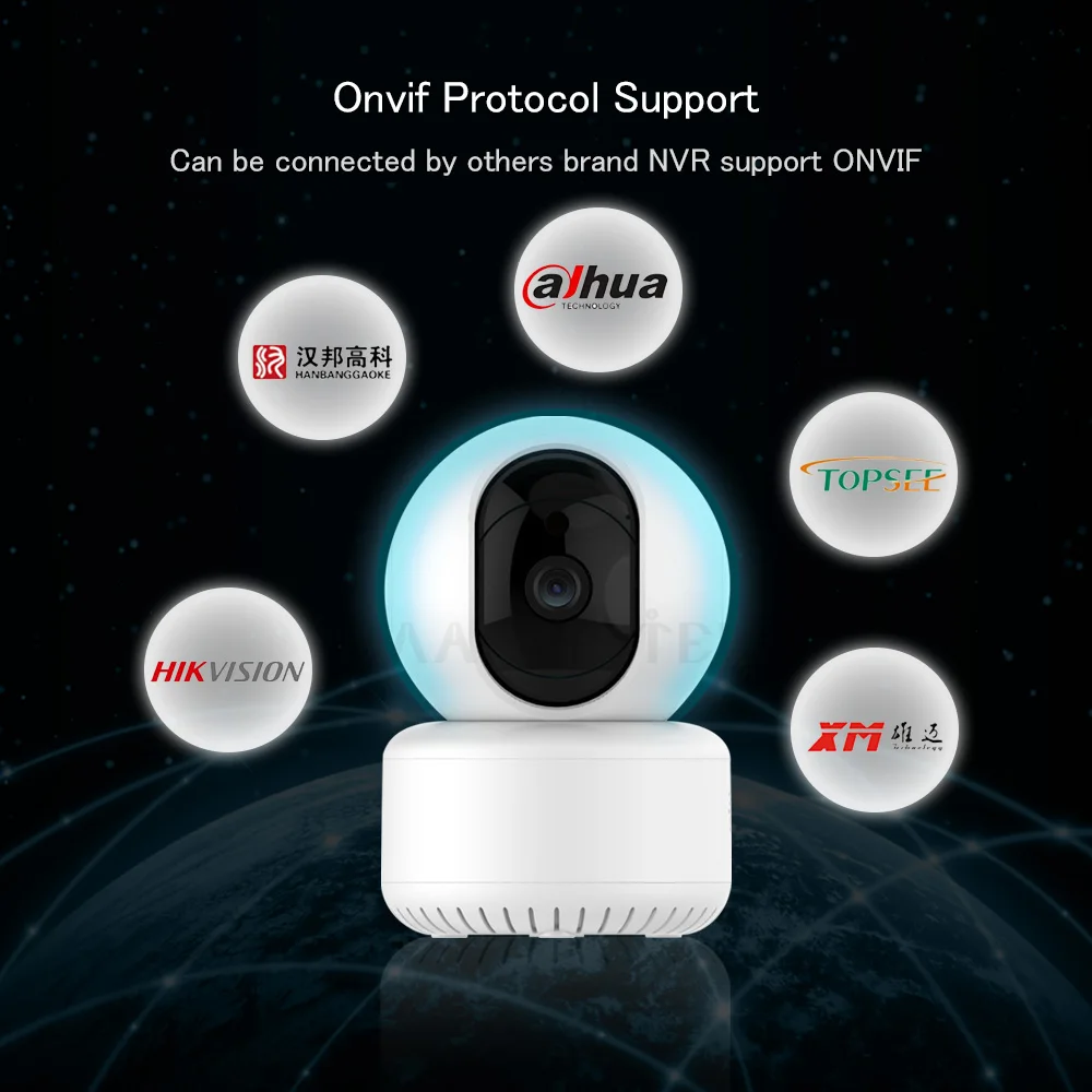 Беспроводная IP камера видеонаблюдения 3 Мп Wi Fi 1080P|Камеры видеонаблюдения| |