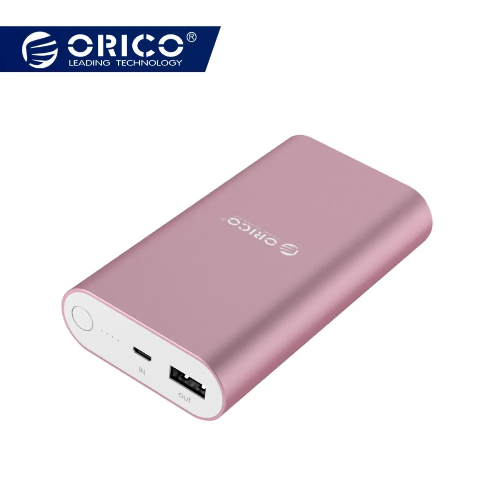 

ORICO QC3.0 Power Bank Aluminum 10050mA Universal Portable Quick Charger Poverbank External Battery Pack Charger for Smart Phone