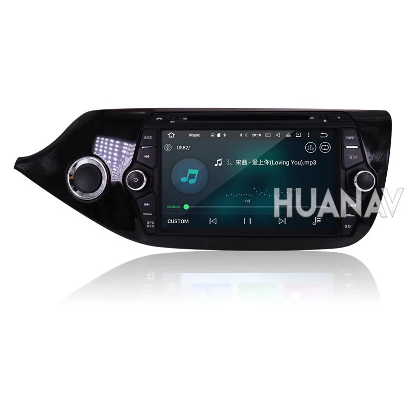 Sale Car DVD Player GPS Navigation For KIA CEED 2013-2016 in dash Multimedia Stereo 2 din radio tape recorder Glonass Android 8.1 7