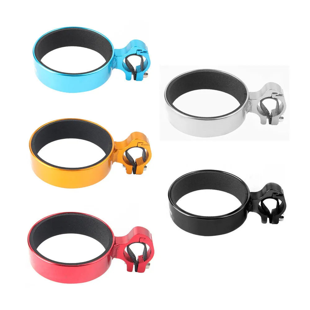 

Bicycle Cycling Cup Holder Motorcycle Bicycle Bike Handlebar Mount Coffee Drinks Cup Holder Bracket Aluminum For Handlebar Rack