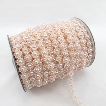 

9MM Sunflower attachment beads 25 meter,ABS Imitation Pearl Beads Fake Flat Back Scrapbook Craft DIY Jewelry Findings,25Y48693
