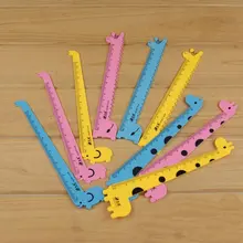 50 шт.! студенческие призы мультфильм животных пластиковая линейка/студент правители/Творческий канцелярские