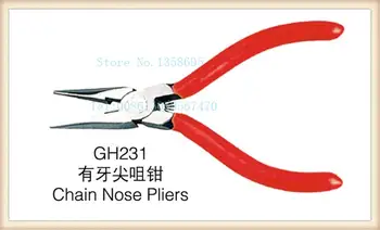 

Free Shipping !!! 2014New 2pc/lot GH231 chain nose pliers, jewelry pliers, jewelry making tools DIY tools