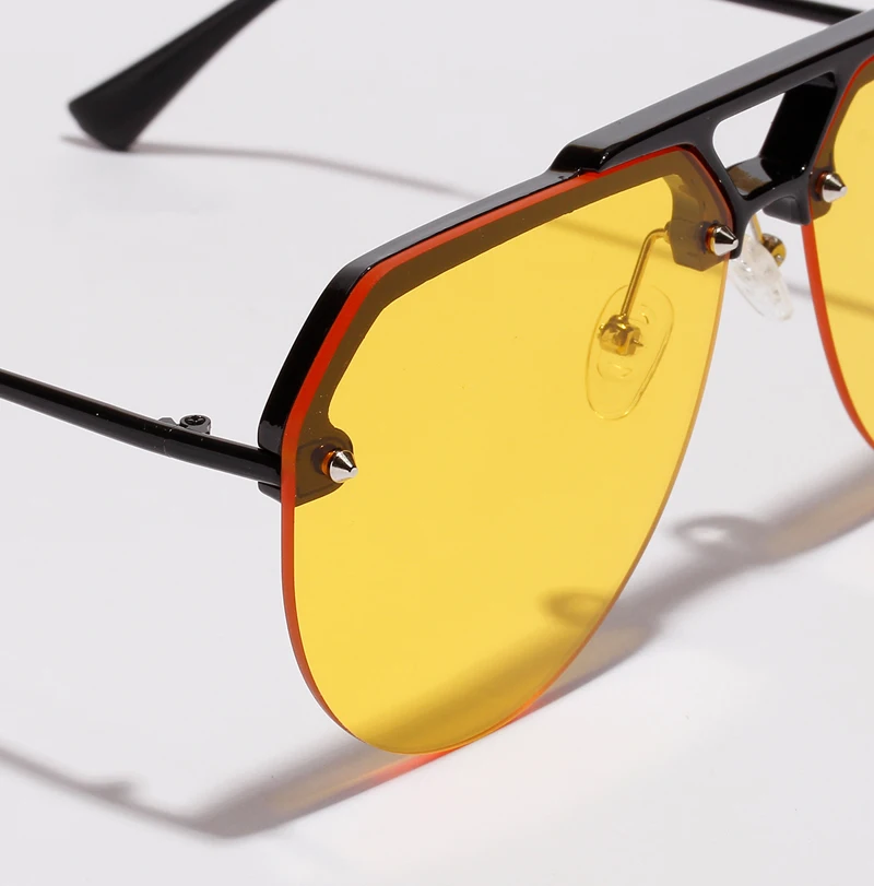 semi-rimless sunglasses 2086 detail (3)
