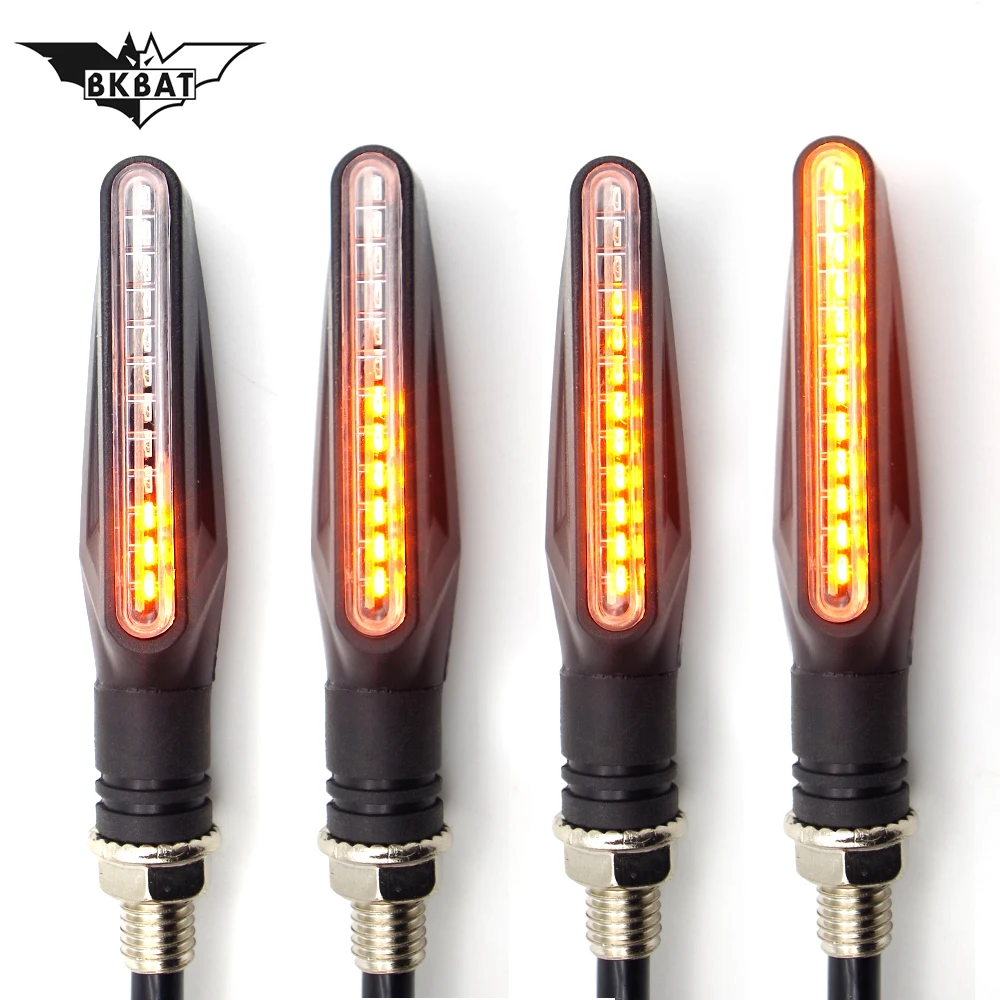

Motorcycle turn signals flow Led stop arrows brake light for honda x adv 2018 triumph tiger 800 yamaha dt 50 suzuki rmz 250