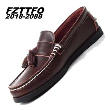 38-47 Men Loafers Top Quality Genuine Leather Comfortable Handsome Flats 38-47 Men Loafers Top Quality Genuine Leather Comfortable Handsome Flats