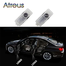 Atreus двери автомобиля Добро пожаловать лампы для Mercedes-Benz CLS CLA C207 CLK SLK аксессуары автомобилей LED Предоставлено Тень лазерные лучи автомобиль-Стайлинг