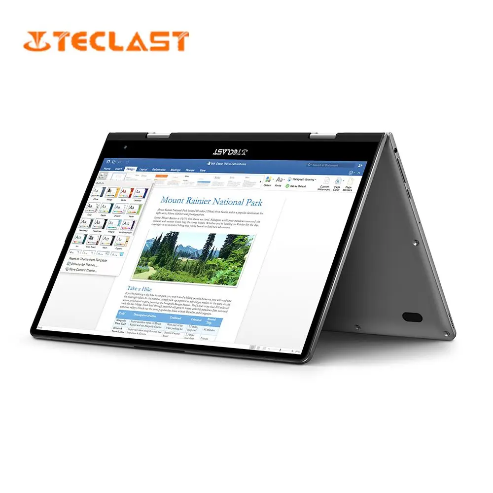 Teclast F5R 8 Гб DDR4 128GB SSD 11,6 дюймовый ноутбук Intel Gemini Lake N3450 Win 10 360 градусов петли Сенсорный экран Тетрадь