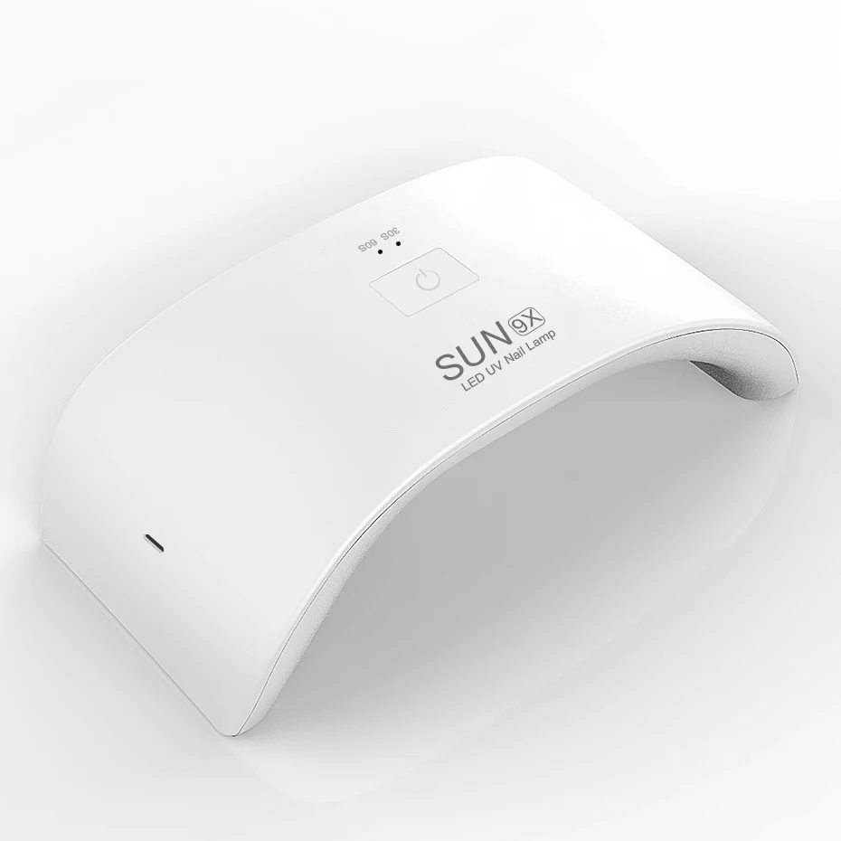 UV LED Lamp Nail Dryer 24W Lamp For Manicure Unique Low Heat Mode Nail