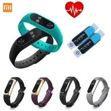 2017 Сяо Ми Сяо Mi mi Группа Браслет 2 Mi band2 Смарт Пульса Фитнес браслет OLED IP67 Водонепроницаемый из металла starps
