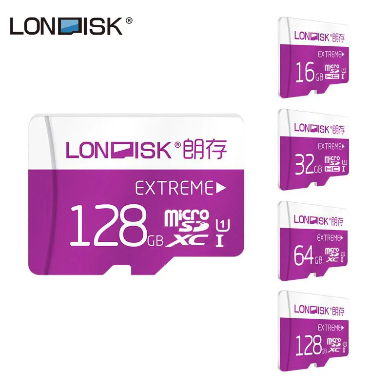 Londisk Нового Сертифицированного Карты Памяти 16ГБ 32ГБ микро sd карта Micro Sd 64ГБ 128 ГБ Class10 UHS-1 карта памяти tf card для смартфон