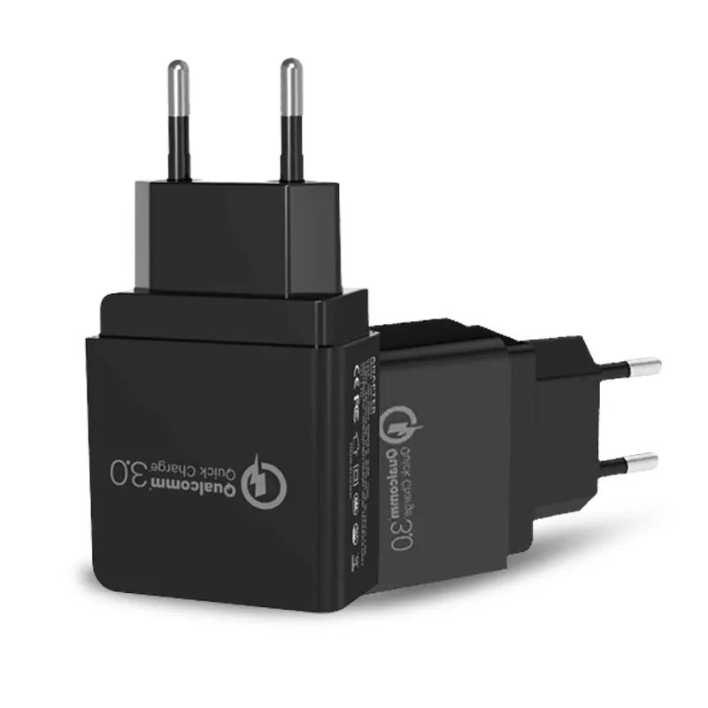 Быстрое зарядное устройство 3 0 USB быстрое 18 Вт EU настенное портативное дорожное