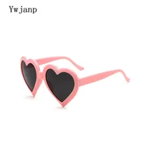 Ywjanp amor corazón gafas de sol de las mujeres de ojo de gato de regalo de la Navidad del vintage negro Rosa rojo en forma de corazón, gafas de sol para mujeres uv400