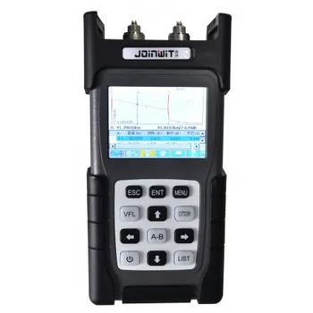 

Free shipping JW3302B Singlemode 1310/1550nm 30/28dB Optical Time Domain Reflectometer SM OTDR with VFL