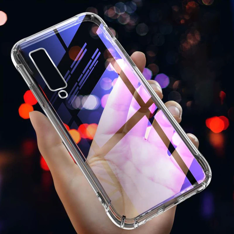 

Airbag Clear Case For Samsung Galaxy A50 A30 A70 A10 A40 A20 S10 S9 S8 Plus S10e Note8 9 For Samsung A7 A8 A9 A6 J4 J6 Plus 2018
