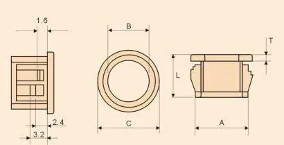 wkooa snap buchas grommet ferragem