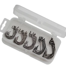 YINGTOUMAN 2 комплекта(51 шт)/лот кривошипный крюк набор широкий кривошипный крюк острый и не легко тупой износостойкий рыболовный крючок