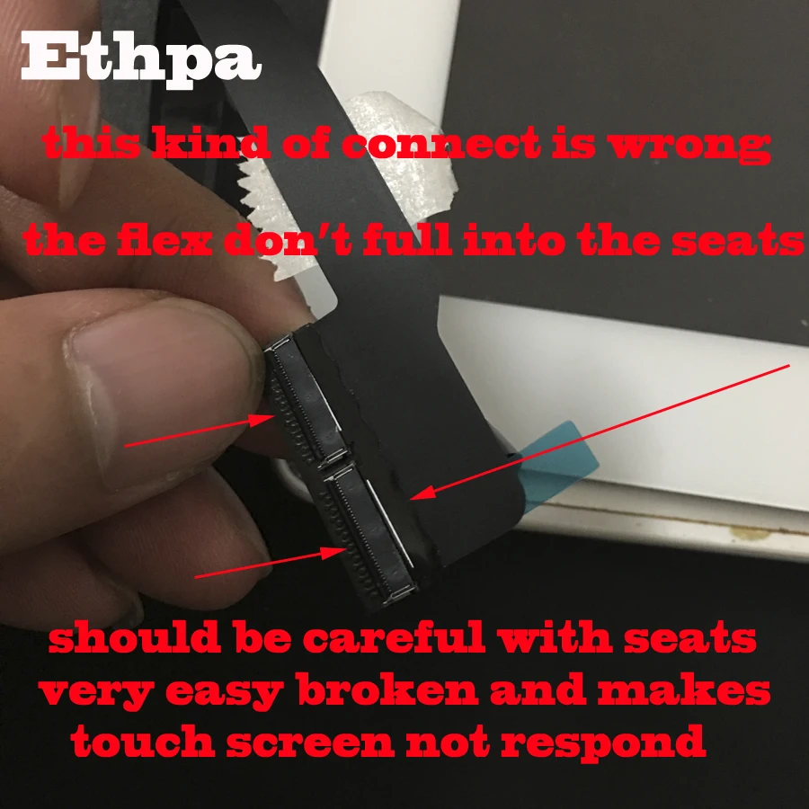ipad 2 touch screen connect