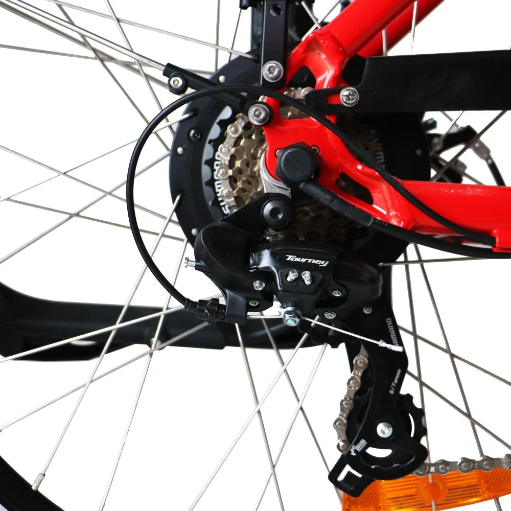 Top Electric Trekking Bike, Great Quality 7 Speeds with HIGH TORQUE Bafang Hub Motor 5