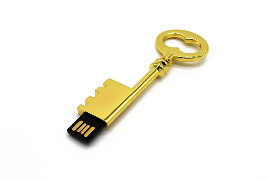 BiNFUL, красивый золотой ключ, usb 2,0, 4G, 8G, 16G, флеш-накопитель, 32G, память, креативный usb флеш-накопитель, подарочная usb флешка