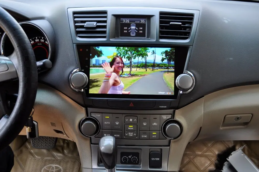 Best DSP Carplay 2GB Ram 32G Rom Android 7.1 10.2inch Car DVD Gps For Toyota Highlander 2009-2014 Vedio Audio Radio  Media Navi 2