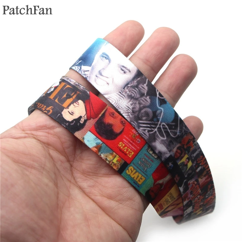 Patchfan хип-хоп панк 90s брелок для ключей Ремешок тесьма лента шейный ремень para id значок держатель телефона ожерелье A1567