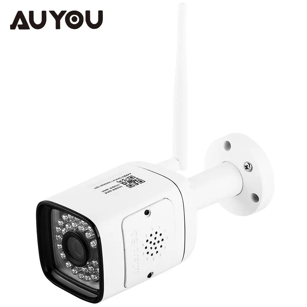

2.0MP Wireless HD Camera Waterproof Outdoor WIFI Camera Surveillance Infrared Wireless IP Camera