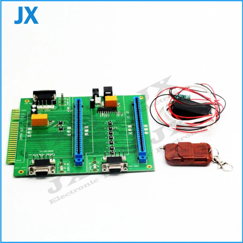 GBS-8118 аркадная игра PC Board 2 в 1 переключатель управления Multi JAMMA Switcher D5271A Alishow