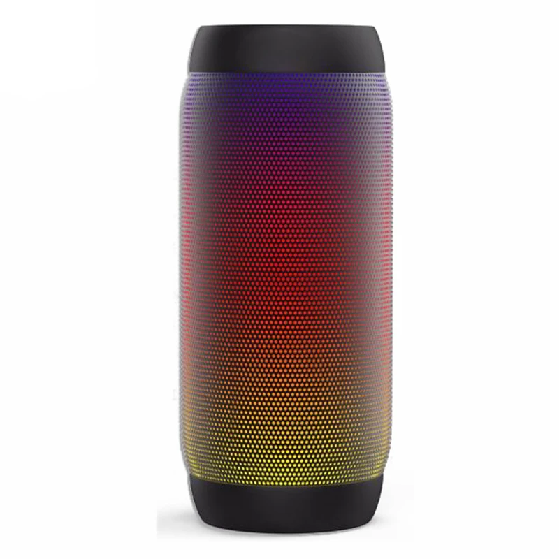 

Waterproof LED Portable Column Bluetooth Speakers Soundbar Shockproof Subwoofer Stereo Loudspeaker HandsFree Aux For xiomi