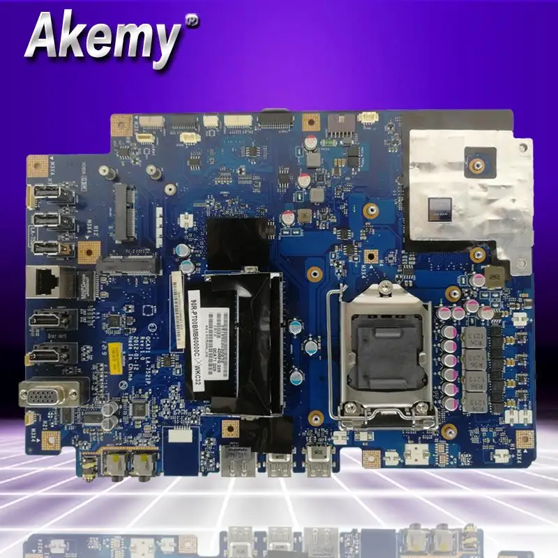 Akemy PCA70 LA-7522P REV: 1A AIO ПК материнская плата для ASUS ET2410I ET2410 тесты бортовой платы