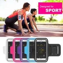 4,0-5,5 дюймов спортивный наручный чехол для iPhone 8 7 6s 5S 5c xiaomi чехол для бега для samsung сумка Спорт мобильный зажим держателя телефона