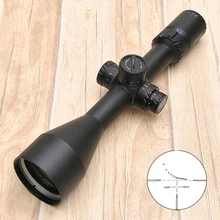 Discovery Hd 3-15X56 SF White Leters Red Dot Optical Riflescope Rangefinder Rifle Scope Airsoft Sights With Free Scope Mount