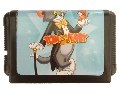 

Tom and Jerry Frantic Antics - 16 bit MD Games Cartridge For MegaDrive Genesis console