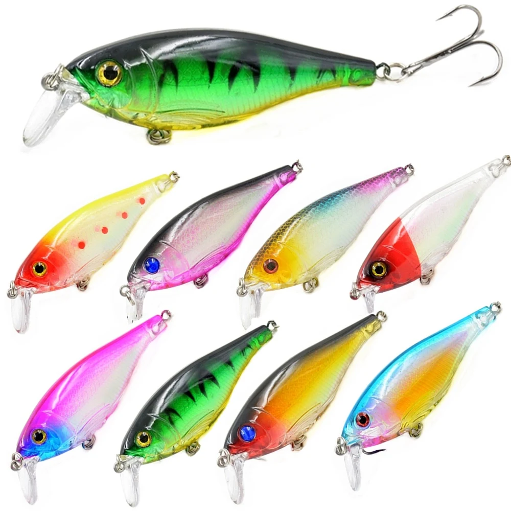 

1Pcs 85mm 13g Fishing Lure VIB winter Ice Fishing Hard Bait Minnow Pesca Isca Artificial Bait Crankbait Swimbait Winter Fishing