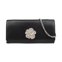 Кожаный клатч-розовая сумка на плечо с отделкой Майклом корсом MK Bellamie 30H8SI0C7O