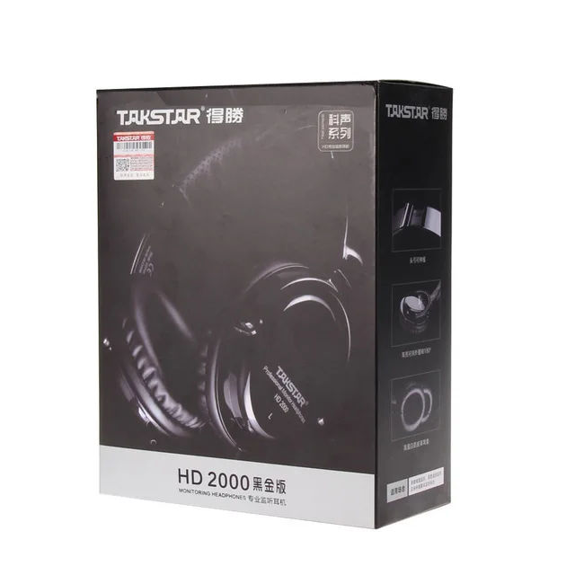 TAKSTAR HD2000 гарнитура Музыкальный монитор dj наушники Бесплатная доставка Аудио