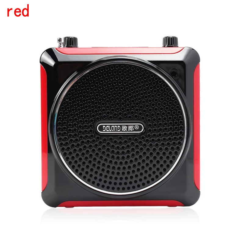 

Wireless Amplifier Megaphone Card U Disk Amplifier Teacher Dedicated Recording Waist Hanging Headset Speaker High Power Player