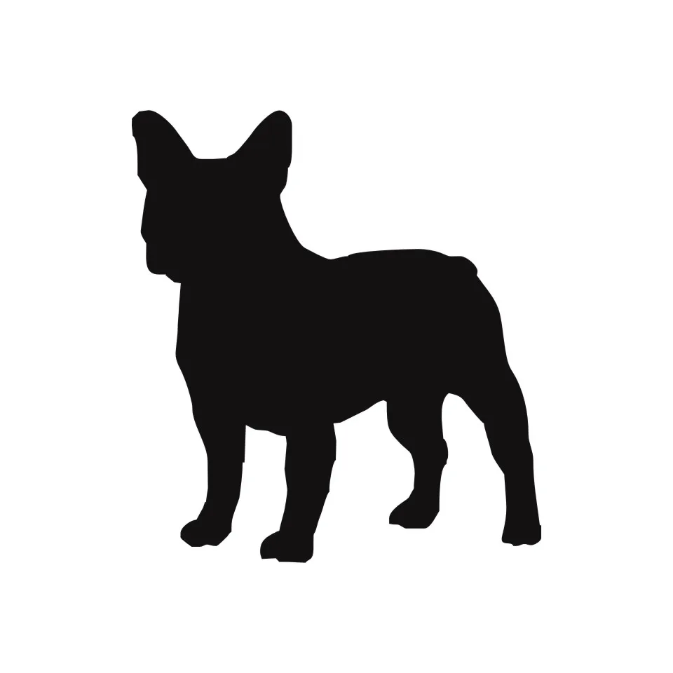 Cunymagos French Bulldog Personality Decal Sticker Car Styling Fashion Animal Decorative Stickers Vinyl Car Stickers 11.512 (3)