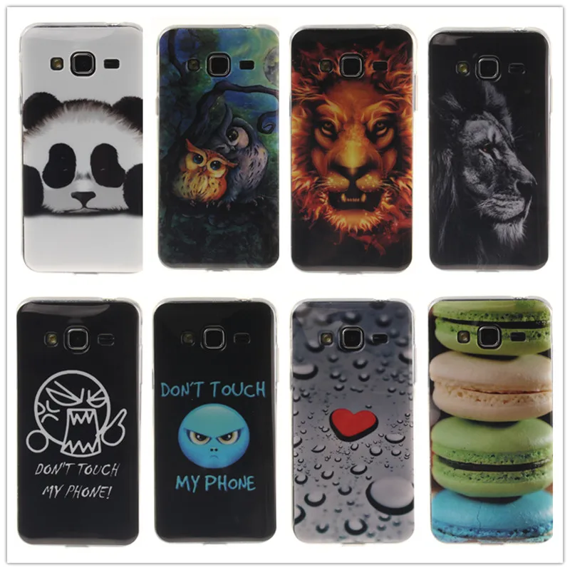 

For Samsung Galaxy J5 2016 Case Silicon Panda Owl Flowers Cover Fundas For Samsung J510 J3 J1 2016 Coque Cute Cartoon Etui